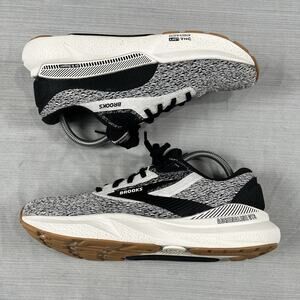 Brooks Adrenaline GTS 24 Women’s Size 9 Black White Running Shoes 1204261B132